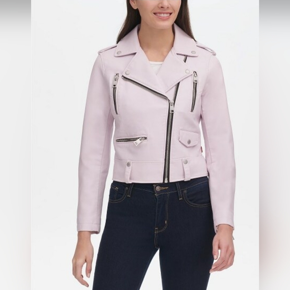 Levi's Moto leather jacket NEVER WORN
